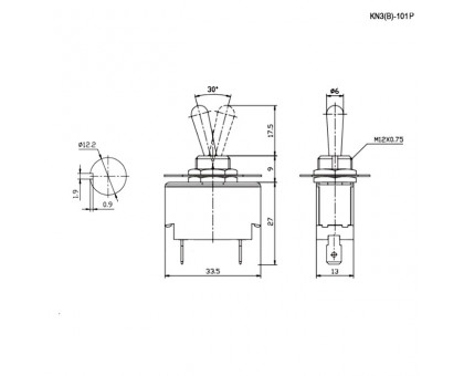 KN3(B)-101P on-off