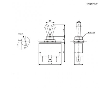 KN3(B)-102P on-on