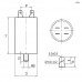 CBB60 30uF 450V SCREW (SAIFU)