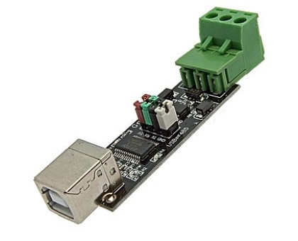 Преобразователь интерфейсов USB-RS485 с гальванической развязкой, двусторонний