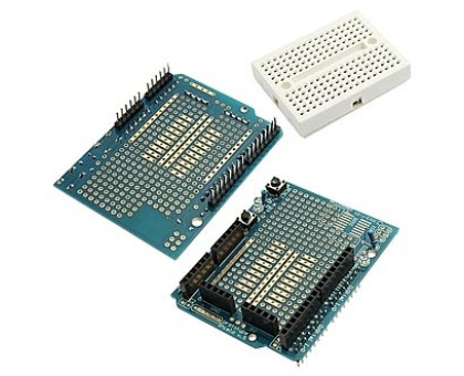 ProtoShield, плата расширения для Arduino UNO и mini макетная плата, комплект