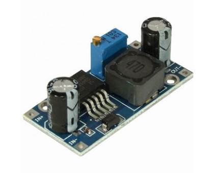 EM-823, понижающий DC-DC преобразователь (3,2...46/ 1,5...35 В) на LM2596S