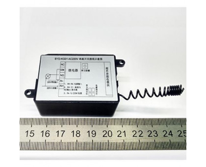 Реле с дистанционным управлением в корпусе ( RF AC220V)