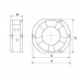 172x150x50HSL, Осевой вентилятор (172x150x50mm), 220VAC
