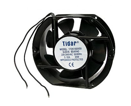 172x150x50HSL, Осевой вентилятор (172x150x50mm), 220VAC