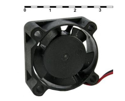 2510MS, Осевой вентилятор (25x10mm), 12VDC