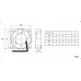 2510MS, Осевой вентилятор (25x10mm), 12VDC