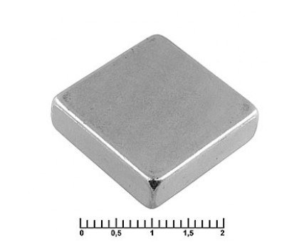 Магнит квадратный B20x20x6мм, N35