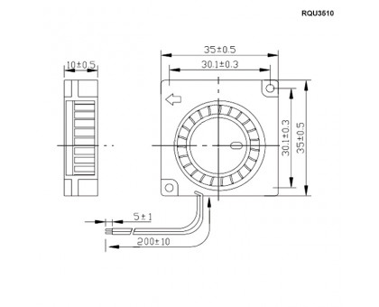 RQU3510MS 12VDC